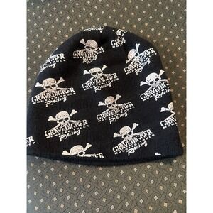 Grave Digger Monster Jam Beanie, Knit Hat, Adult, 100% Acrylic, Official